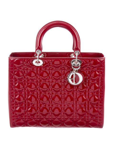 lady dior logo|christian dior lady dior handbag.